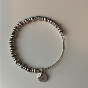 Alex and Ani Silver beads bracelet